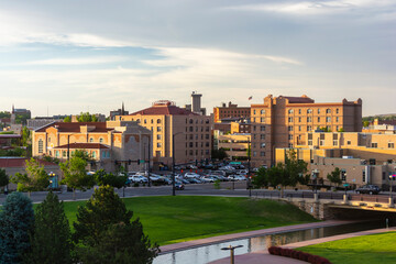 Fototapeta na wymiar Downtown Pueblo, Colorado During the Day