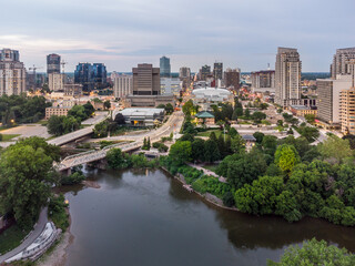 view of London Ontario downtown city