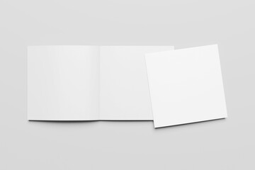 Square brochure
