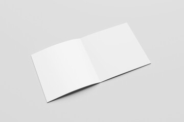 Square brochure