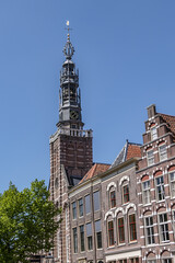 Obraz premium The Heilige Lodewijkkerk, also called the St. Louis Church, is a Roman Catholic church at the Steenschuur in Leiden. Leiden, South Holland, the Netherlands.