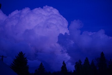 Fototapeta premium clouds in the sky