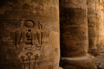 Jeroglíficos en Egipto