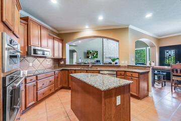 Wooden kitchen 