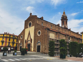 Cathedral Maria Vergine Assunta in Saluzzo, Piedmont - Italy