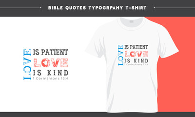 Luke 6.27 - Love your enemies, Bible verse Gods Word Typography T-shirt Design