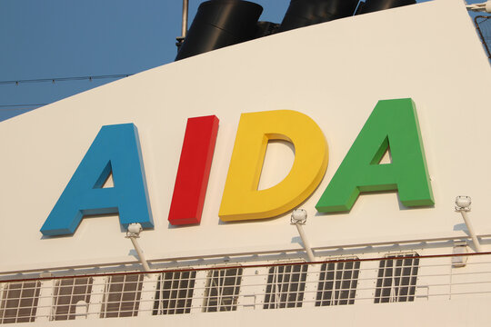IJmuiden, the Netherlands - May 1st, 2022: Aida Sol