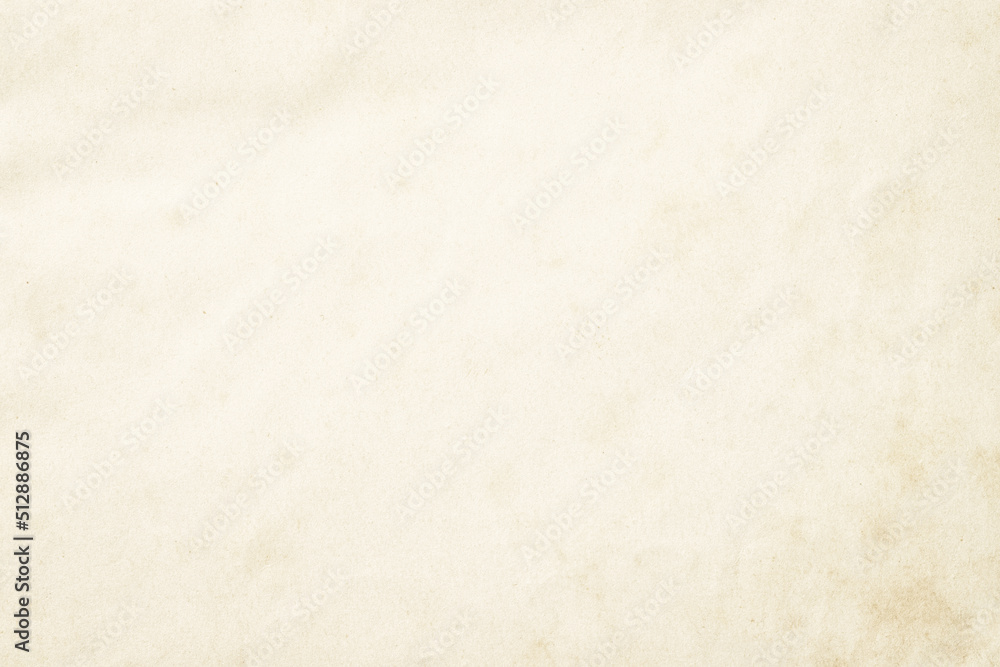 Poster light paper texture with empty space. old parchment as background
