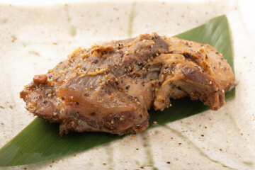 マグロほほ肉ステーキ(ガーリック味)