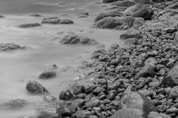 rocks on the beach