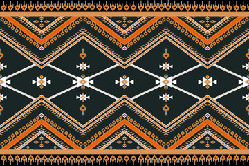 white flowers in a large square Decorate the border with a bouquet of orange flowers. and decorated with orange border dimensional pattern on black background Decorate the border .