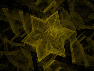Imaginatory fractal abstract background Image