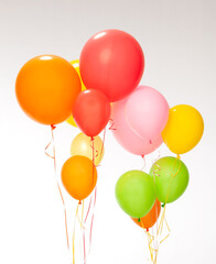 Colourful Balloons background decoration for party