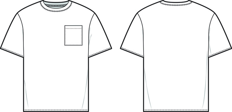Pocket T Shirt Template Images – Browse 15,600 Stock Photos, Vectors, and Video | Adobe Stock