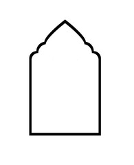 Islamic Arch Illustration