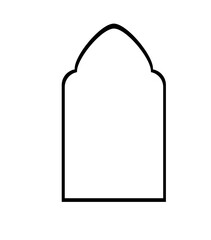 Islamic Arch Illustration