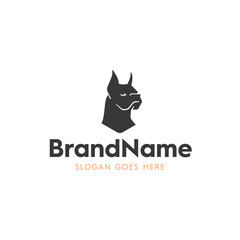 Dog Logo Incon Design Vector Template