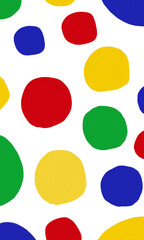 カラフルな手書き落書きペイント背景