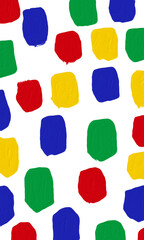 カラフルな手書き落書きペイント背景