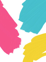 カラフルな手書き落書きペイント背景