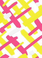 ピンクと黄色のカラフルな背景デザイン