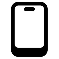 smartphone icon glyph
