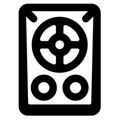 Speaker icon glyph