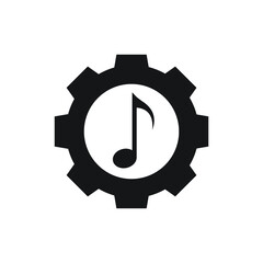 Audio control icon design. vector illustration
