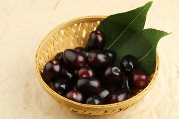 Jambul or Jamun (Syzygium cumini)  In Ayurveda, Jambul is found very helpful for diabetic patients.