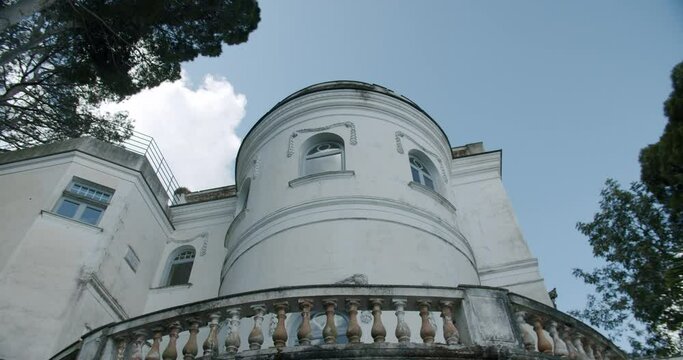 Beautiful view of Villa Lysis  in Capri during a sunny morning in Spring - 03