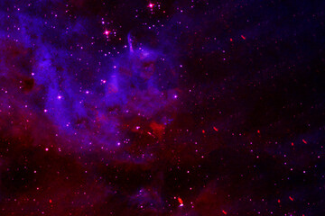 Beautiful space nebula. Elements of this image furnished by NASA