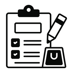 shopping list Modern concepts design, vector illustration