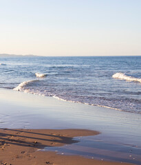 Atardecer en la playa