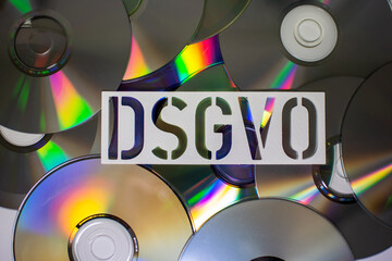 DSGVO Typo auf CDs