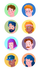 Game cartoon Avatars