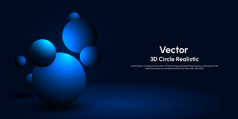 abstrart dynamic gradient 3d render background
