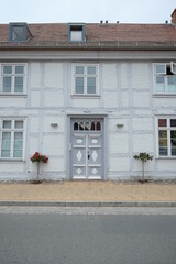 old house entry in the city