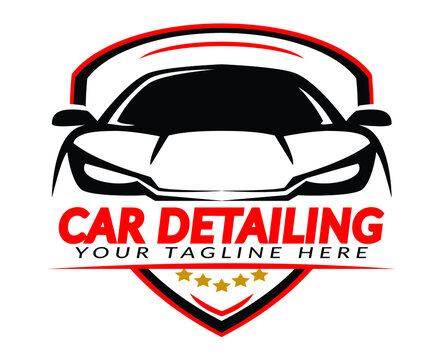 Sports Car Detailing Logo For Car Sticker