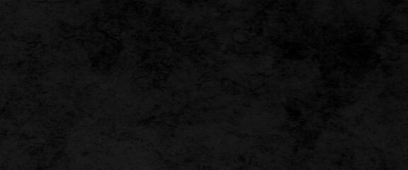 Black stone concrete texture background anthracite panorama. Panorama dark grey black slate background or texture, vector black concrete texture. stone wall background. - obrazy, fototapety, plakaty