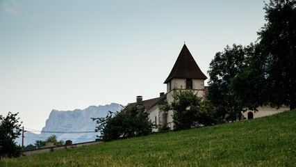 Le Vercors en été, côté Triève