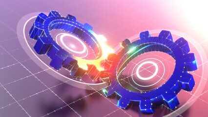 Obraz premium Static Structural simulation of 3D airfoil subjected to lift and drag force. Nonlinear analysis done by mechanical engineer showing total deformation and stress distribution.