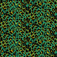 seamless leopard skin pattern