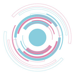abstract background with circles