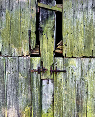 Old barn door