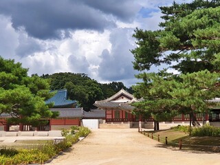 Fototapeta na wymiar 창덕궁, Changdeokgung Palace, チャンドックン