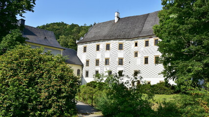 Fototapeta na wymiar castle Velke Losiny in Czech republic