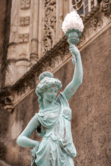 Bussaco Palace Portugal Statue Detail