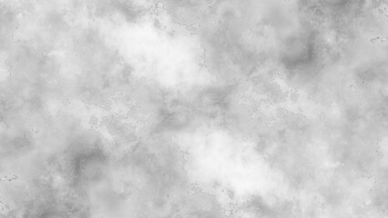 Monochrome black and white ink effect watercolor. Abstract grunge grey shades watercolor background. Smeared gray aquarelle painted paper textured. Silver ink and watercolor textures on white paper.