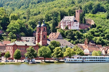 Miltenberg am Main, Stadt mit Jakobskirche und Burg