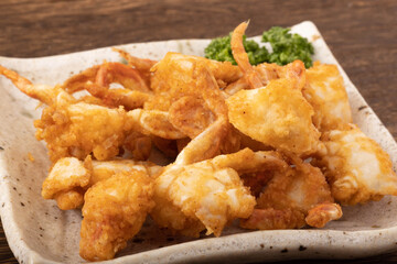 カニ唐揚げ